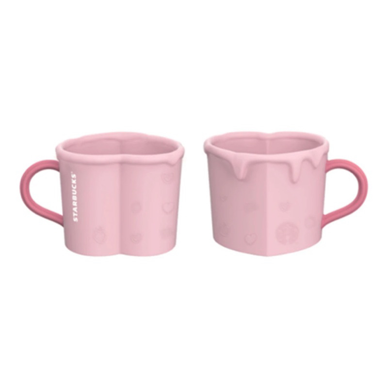 STARBUCKS LY SỨ MELTED HEART VALENTINE DAY 12OZ