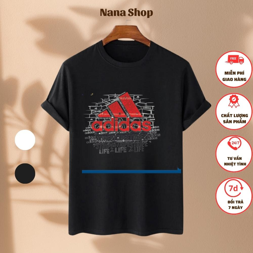 Áo thun thể thao nam tay ngắn cotton Nana shop phong cách basic dễ mặc, thoáng mát thấm hút mồ hôi, phù hợp với giới trẻ