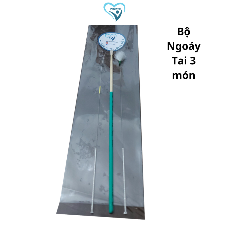 Bộ Ngoáy Tai,Cây Massa Tai, Dụng cụ Lấy Ráy Tai 3 - 5 Món Cho Cảm Giác Thư Thái Mozato
