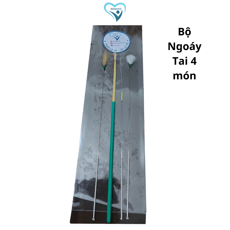 Bộ Ngoáy Tai,Cây Massa Tai, Dụng cụ Lấy Ráy Tai 3 - 5 Món Cho Cảm Giác Thư Thái Mozato
