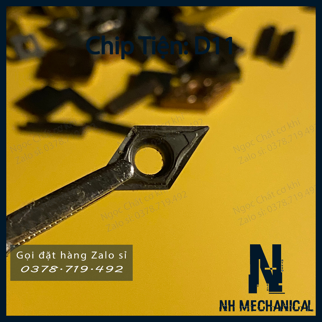 Chíp tiện D11 R0.2 đến 0.8 Hàng Nhật  siêu lướt