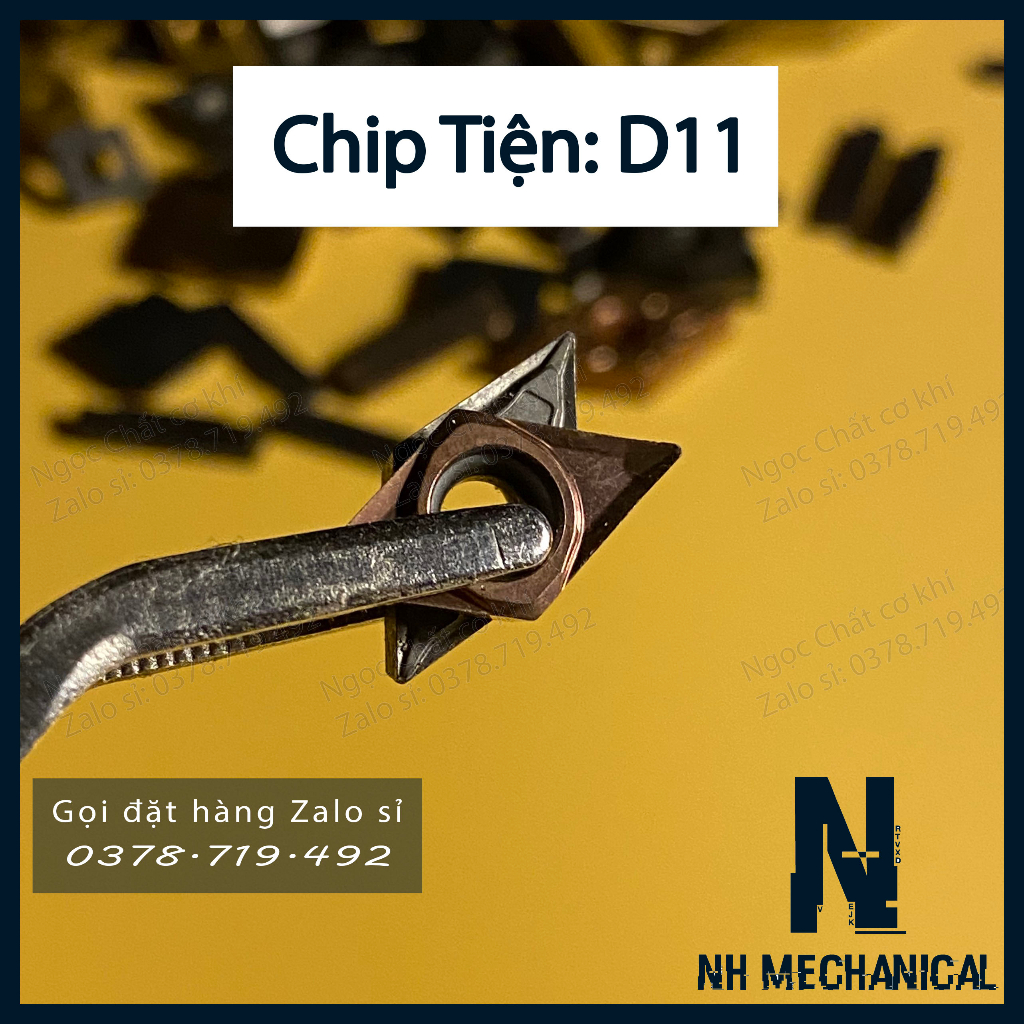 Chíp tiện D11 R0.2 đến 0.8 Hàng Nhật  siêu lướt
