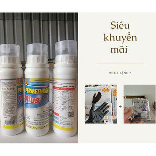 Thuốc Diệt Muỗi Permethrin Plus 500ml, Chính hãng, Nhập Khẩu Anh Quốc, Siêu Diệt Muỗi