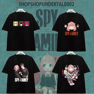 BST Áo thun Spy x Family, áo phông Anya, Loid, Yor anime Spyxfamily Mẫu mới. Chất thun thoáng mát