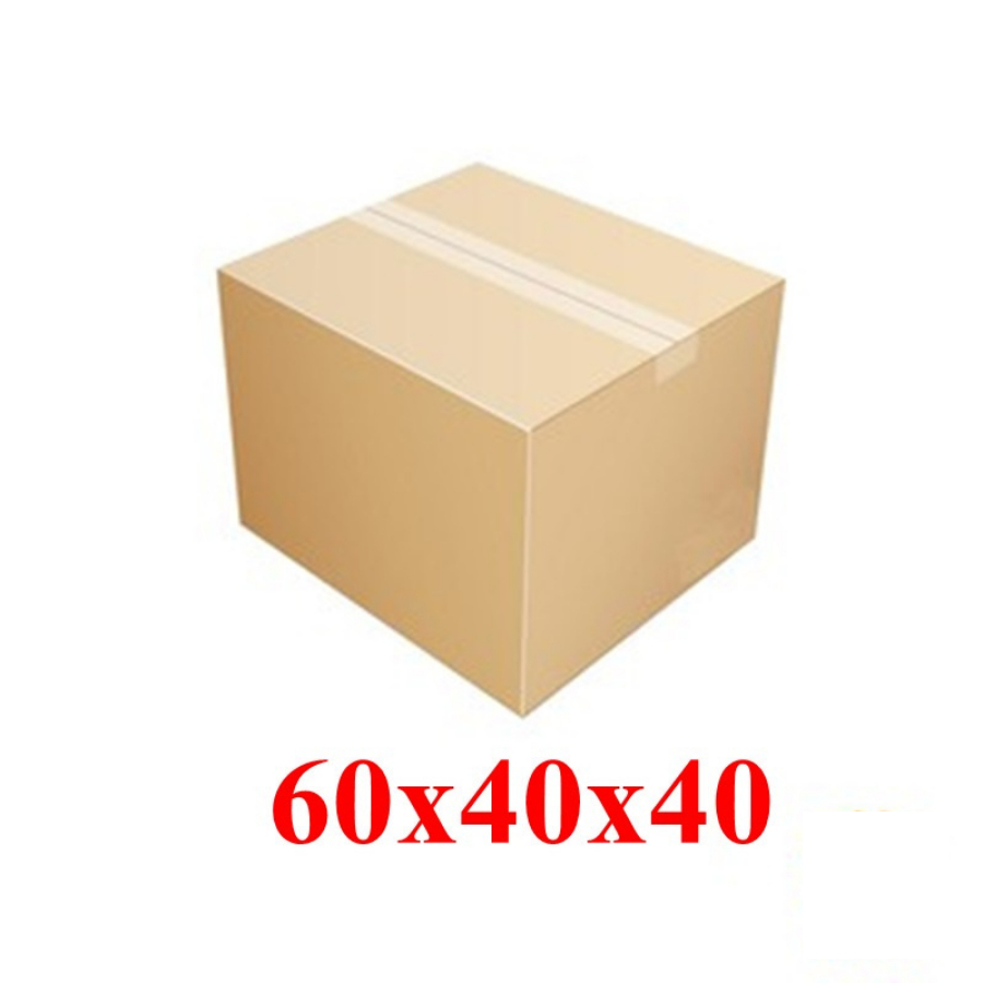 60x40x40 Combo 10 Thùng carton to, thùng chuyển nhà chuyển văn phòng đóng đồ hộp carton đóng hàng - VN Box