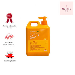 Can chống nắng Everyday Woolworths 500ml - 1000ml