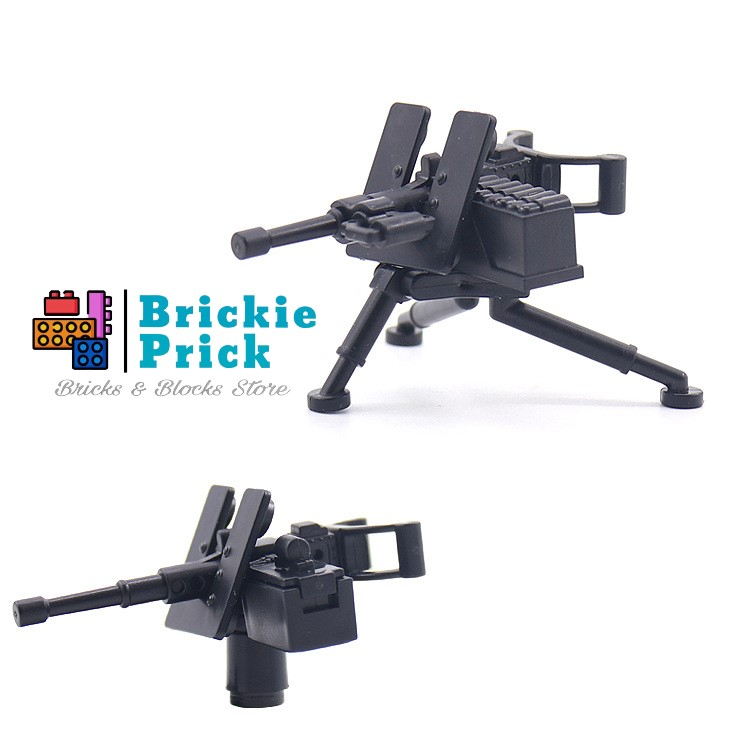Đồ chơi lắp ráp - Army- Phụ kiện Sún.g máy hạng nặng - Đồ Chơi Lắp Ráp - Brickie Prick
