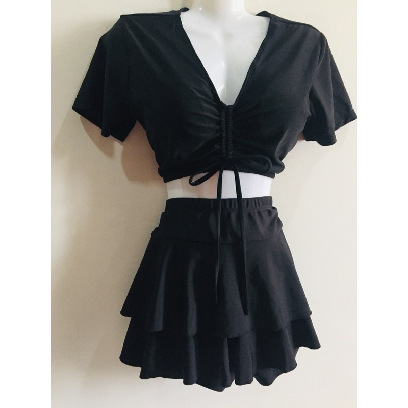 Sét áo tắm 2 mảnh croptop trẻ trung  từ size 45-90 kg | BigBuy360 - bigbuy360.vn