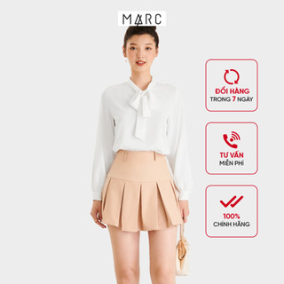 Váy mini xếp li lưng liền marc fashion falh031223