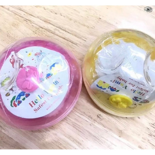 Hộp bông chậm phấn rôm cho bé
