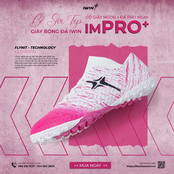 Giày Bóng Đá Chính Hãng Cao Cấp Iwin ImPro Plus 2023 SIÊU CHẤT