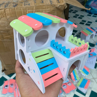 Nhà hamster biệt thự 2 tầng 14*11*11