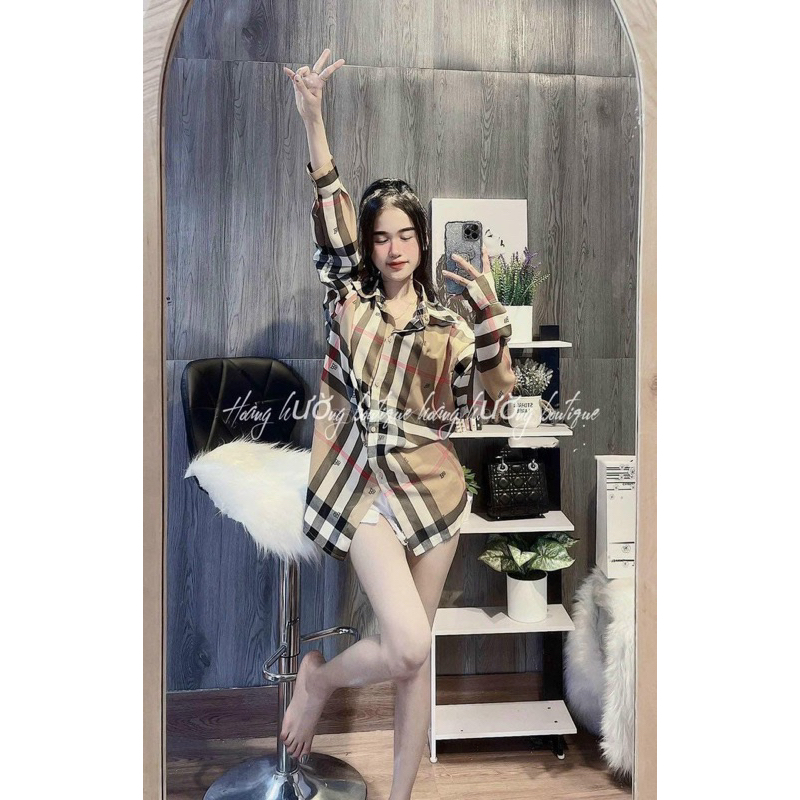 Áo Sơ Mi Caro BBR Form Rộng