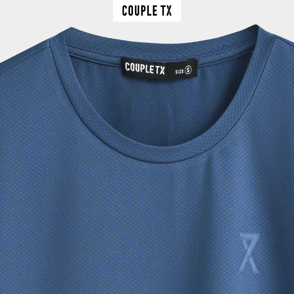Áo Thun Thể Thao Nam Nữ Couple TX Slim Fit Logo X TS 284