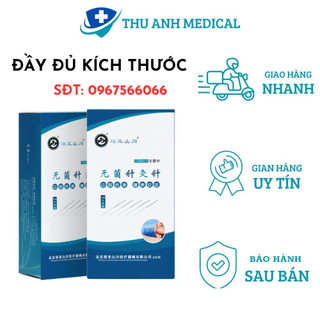Kim châm cứu vô trùng Lạc Á dạng vỉ - Siêu bén - Kim châm cứu đủ kích thước