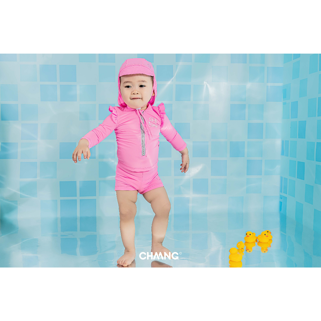 Chaang bộ bơi liền mảnh cho bé trai bé gái SS23