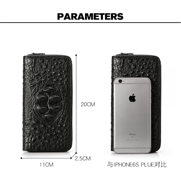 Ví Cầm Tay Nam, Nữ Da Bò Cao Cấp, Bóp Cầm Tay VL002