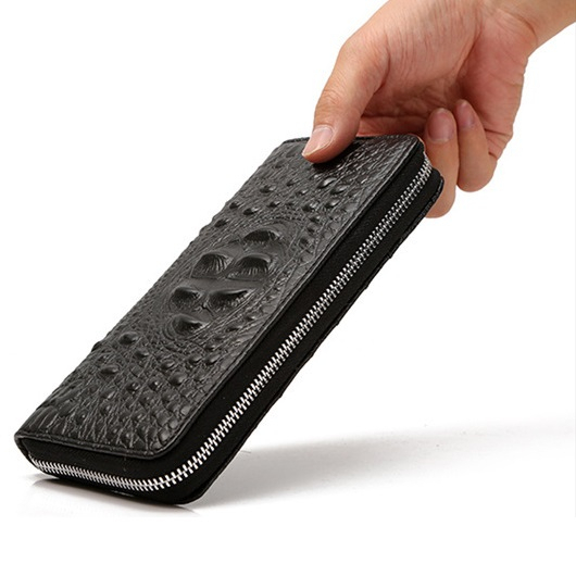 Ví Cầm Tay Nam, Nữ Da Bò Cao Cấp, Bóp Cầm Tay VL002