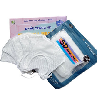 Thùng 100 Chiếc Khẩu Trang 5D Thịnh Phát Chính Hãng.