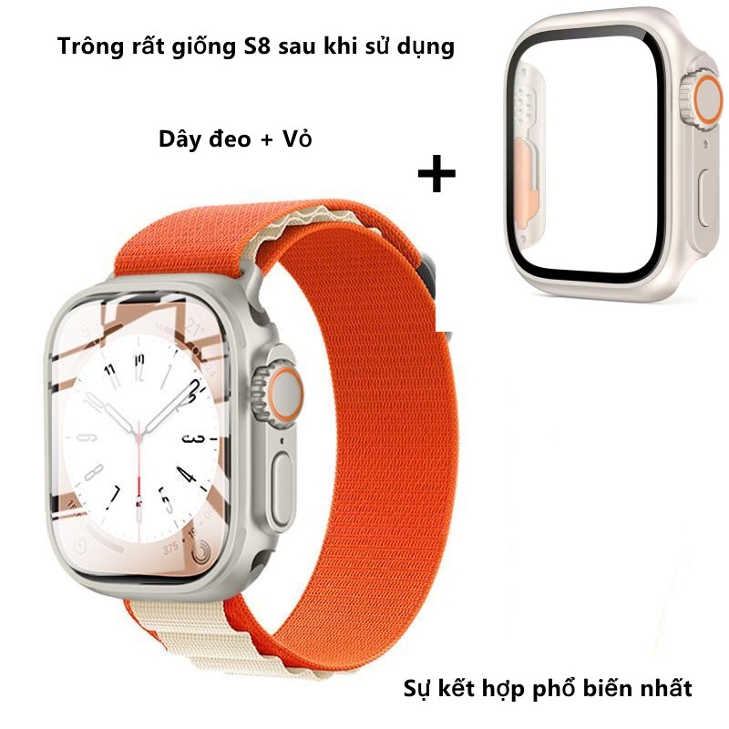 【Dây đeo thể thao + Ốp Bảo Vệ】dùng được cho apple watch series 4 5 SE 6 7 8 40/41mm 44/45mm
