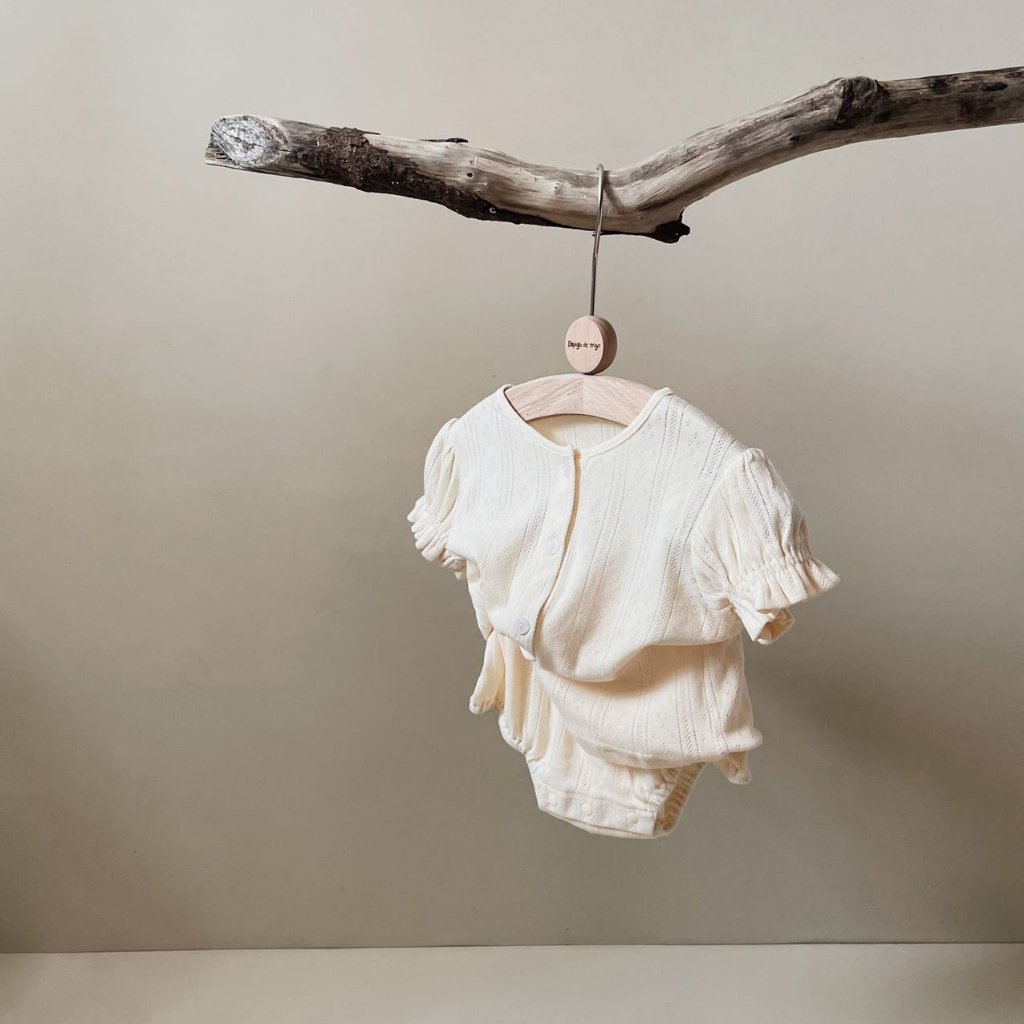 Bộ cộc mùa hè bộ quần áo ngắn tay mùa hè cho bé gái BB545