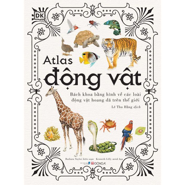 Sách - Atlas Động Vật (Bìa cứng)