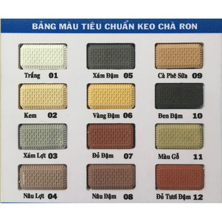 keo chà ron gạch màu đen, xám, trắng, gỗ, xám đậm, đỏ đậm