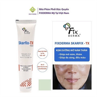 Kem dưỡng da Skarfix TX Fixderma - Mờ nám, Giảm thâm, tàn nhang, dưỡng trắng tuýp 15g