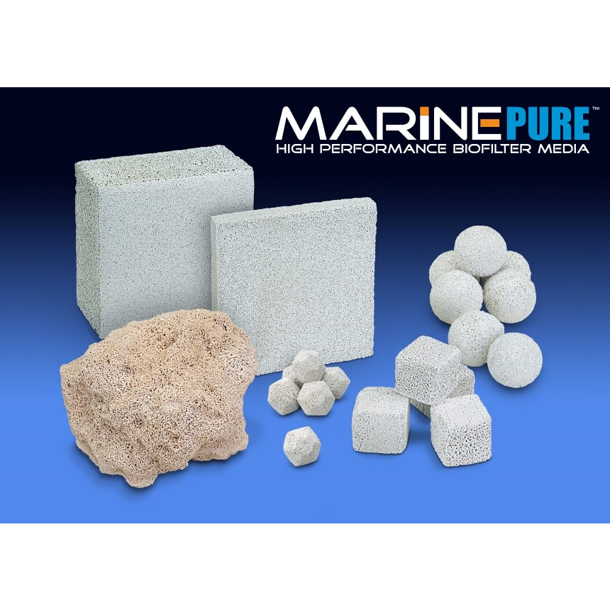 SỨ LỌC MARINEPURE PLATE 20*20*2.5 CHO HỒ CÁ CẢNH – CERMEDIA