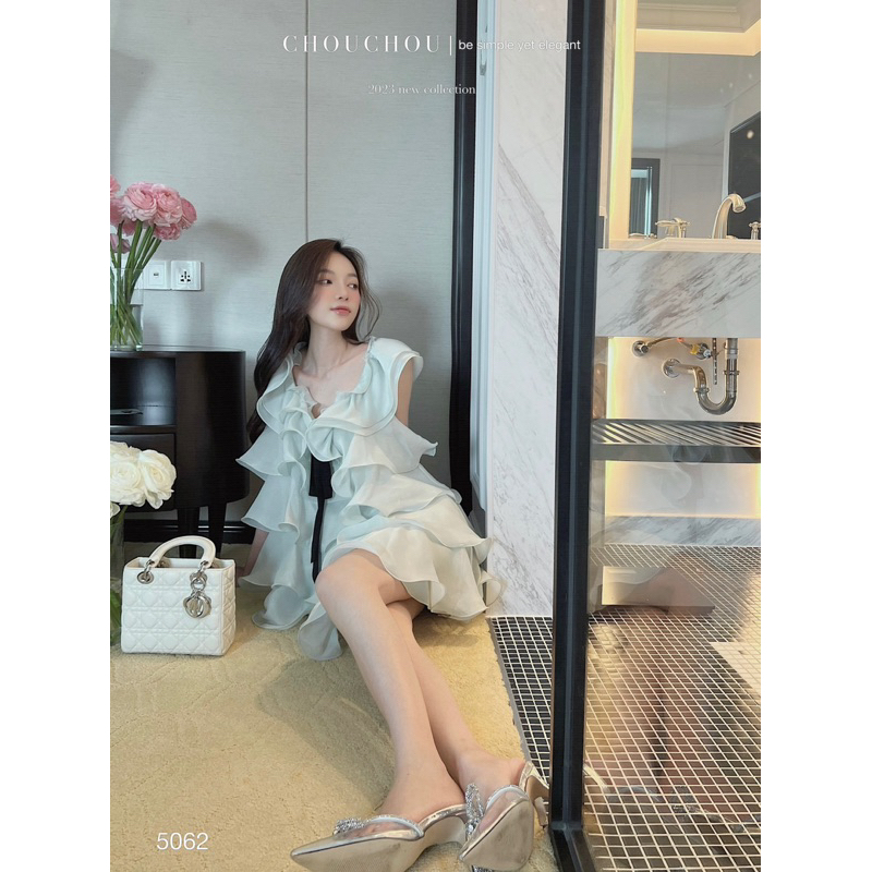 Đầm tầng baby nhà chou chou ạ
