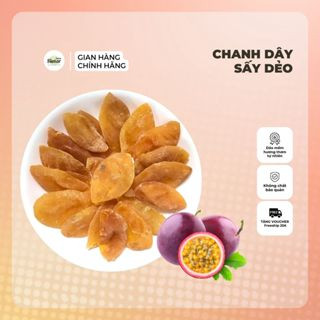 Chanh dây sấy dẻo thơm ngon, ngọt nhẹ sister farm,trái cây sấy - ăn vặt healthy - gói 250g - hsd 6 tháng