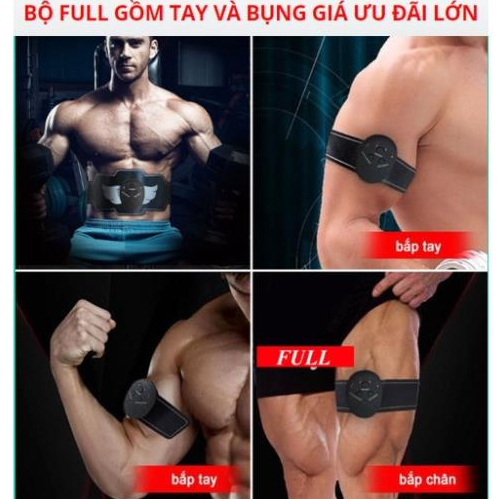 Combo Đai Tập Bụng MEGAFIT SPORT Kết Hợp Đai Tay, Đai Đùi Giúp Giảm Mỡ Săn Cơ Dành Cho Nam và Nữ