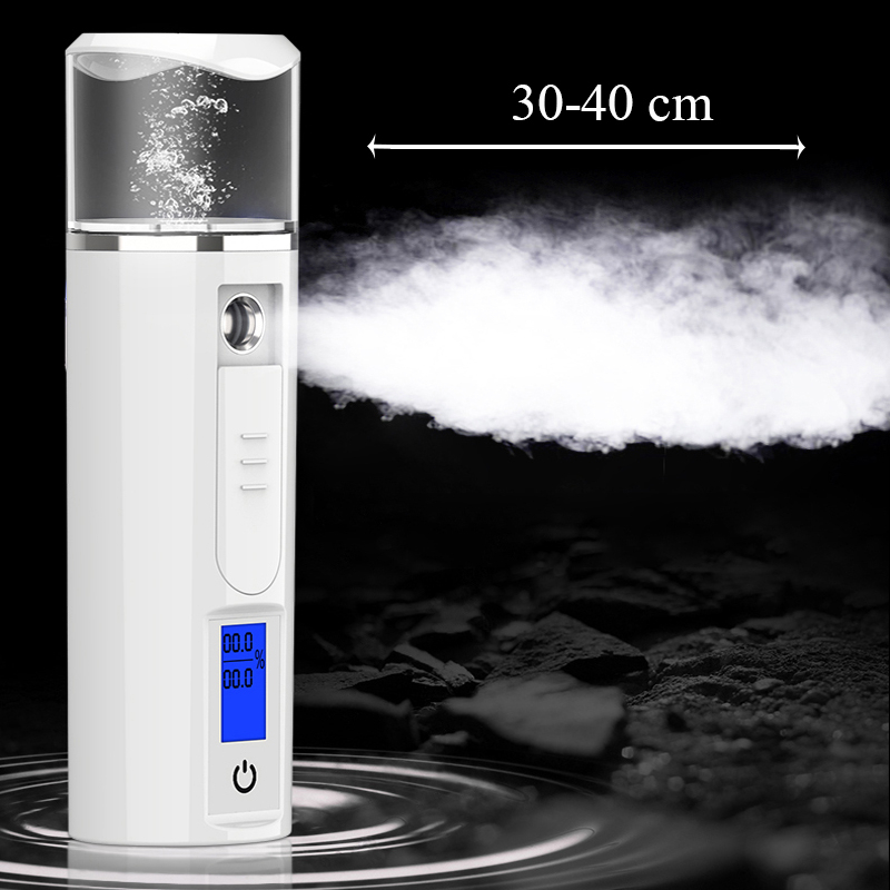 Máy phun sương mini cầm tay xịt khoáng xông hơi mặt Nano tạo ẩm mặt