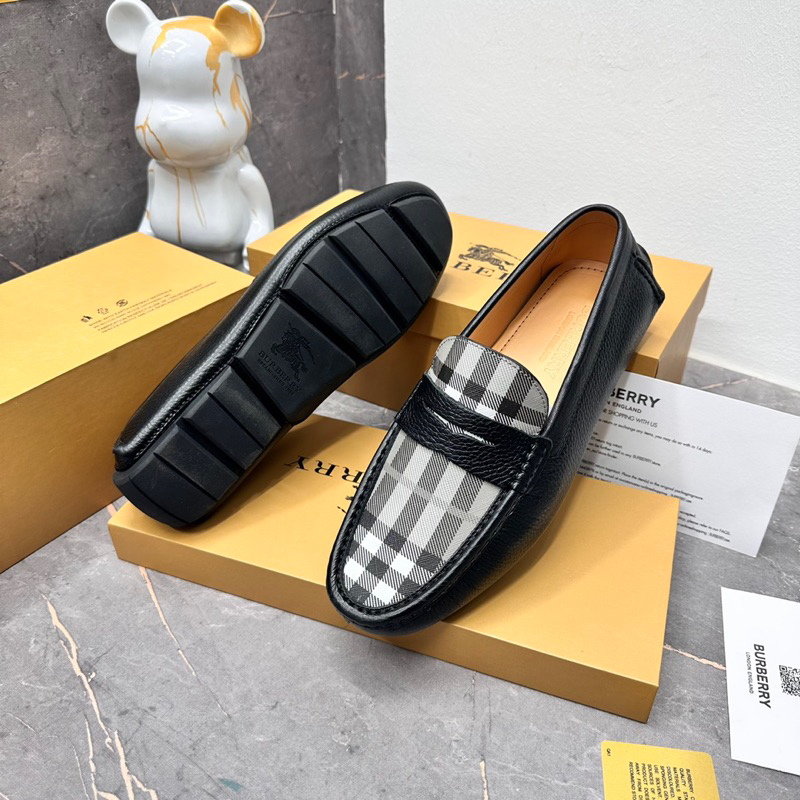 Giày lười nam BBR da bò thật kèm bảo hành 12 tháng