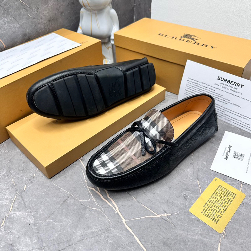 Giày lười nam BBR da bò thật kèm bảo hành 12 tháng