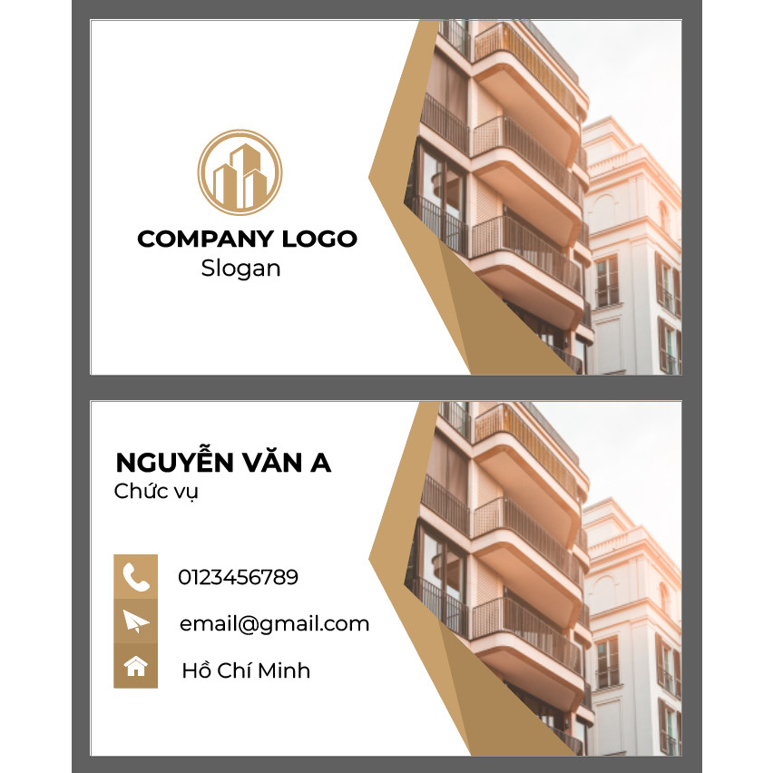 Card visit bất động sản - BĐS