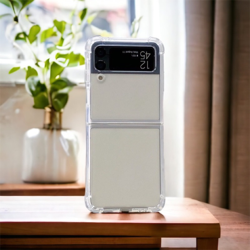 Ốp lưng Galaxy Z Flip 4, Z Flip 3 nhựa dẻo mềm bốn góc chống sốc