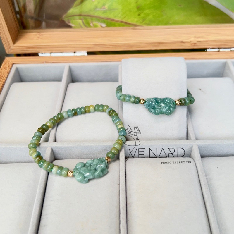 Vòng tay Tỳ Hưu Lam Ngoc