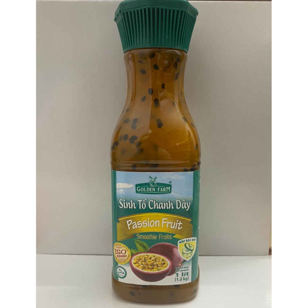 Sinh tố golden farm các vị (dâu,Xoài,Việt quất,chanh leo,đào,kiwi,..)