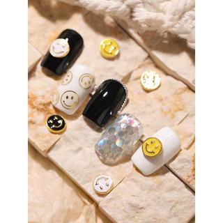Charm mặt cười trang trí móng sz nhỏ,charm kim loại bán lẻ 1 cái