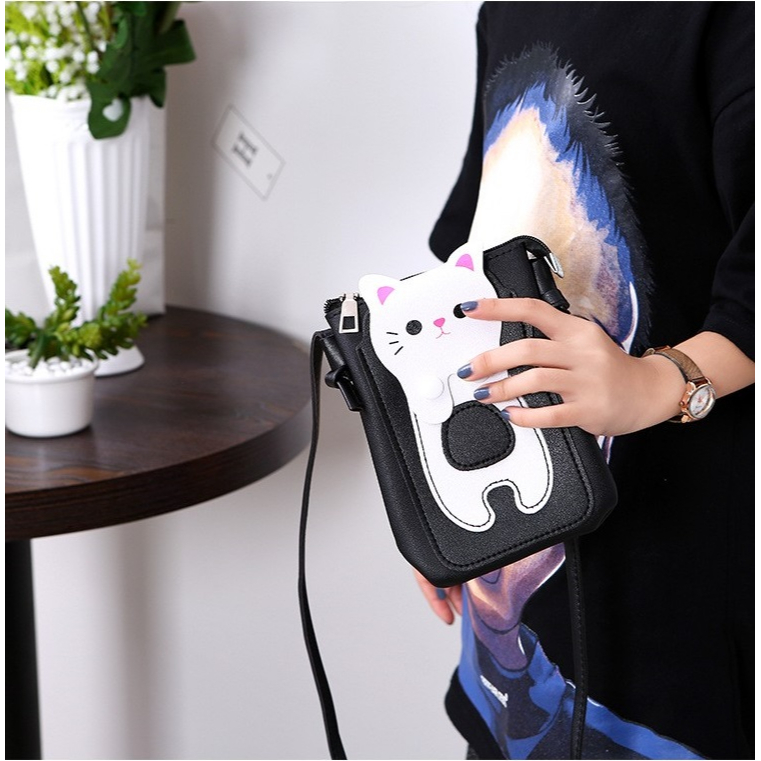 Túi đeo chéo mini cho mẹ và bé đi chơi đựng đồ rất tiện TV03-TV04