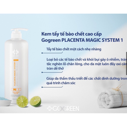 Kem tẩy tế bào chết Gogreen 1000ml