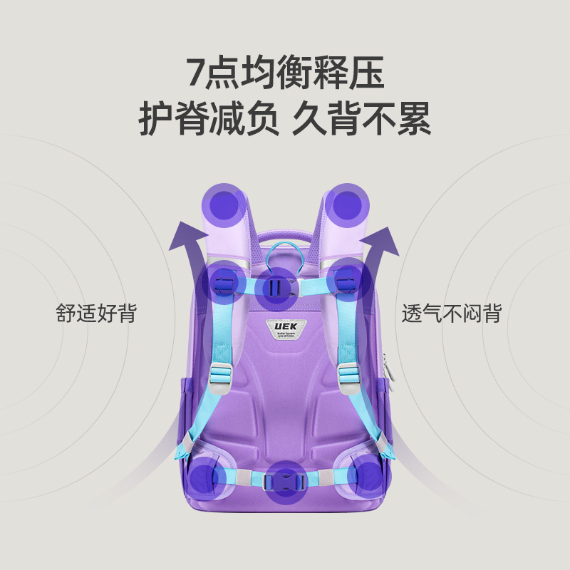 Cặp Chống Gù, Balo Chống Gù Uek Hàng Chính Hãng Full Box Mãi Mới Nhất 2023 - Uek Việt Nam Official