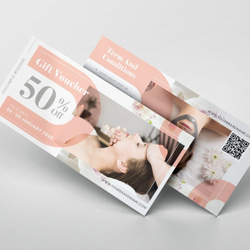 In voucher theo yêu cầu, in 200 voucher khuyến mãi, voucher thẻ tích điểm 9x5.4cm giá rẻ và chất lượng – INGIAREGOVAP