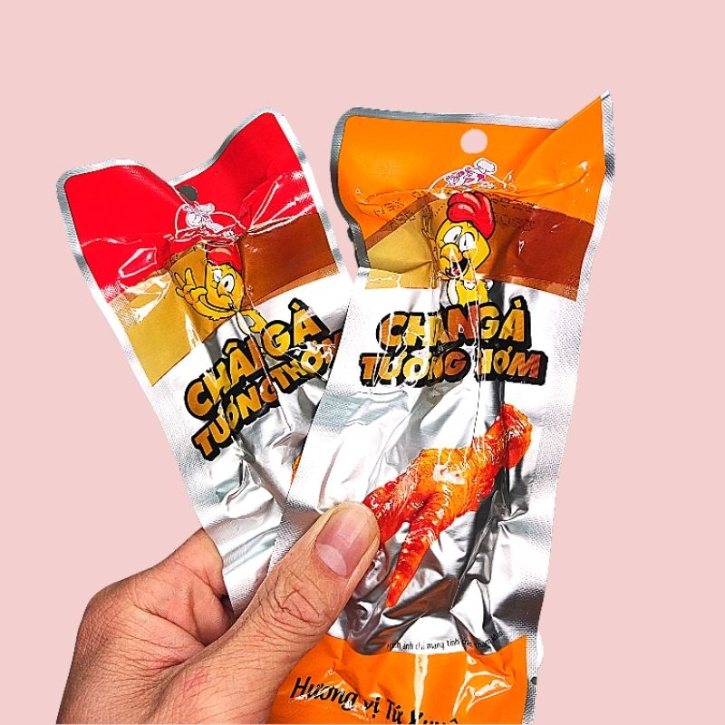 Chân gà cay việt nam thương hiệu y gia xin