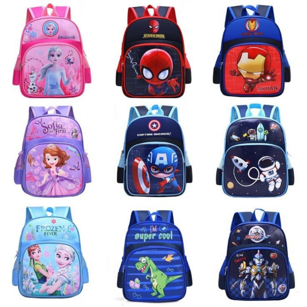 Balo mẫu giáo, nhà trẻ cho BÉ GÁI từ 2 đến 5 tuổi họa tiết NGỰA PONY siêu dễ thương