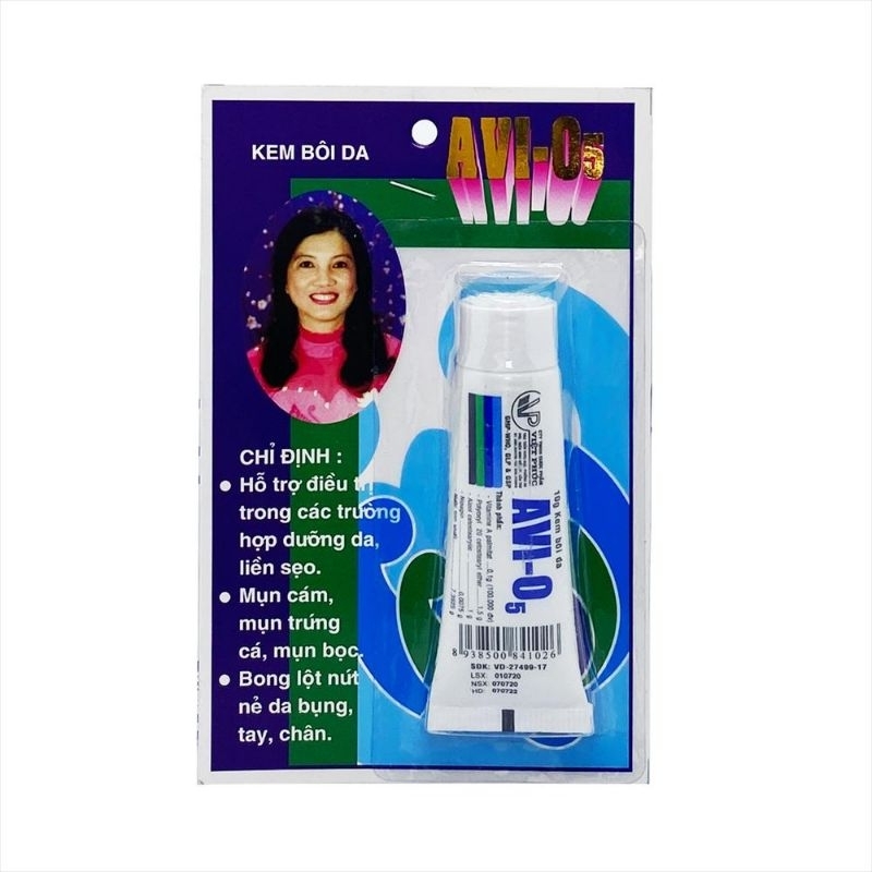 Hỗ trợ mụn, liền sẹo Avio5