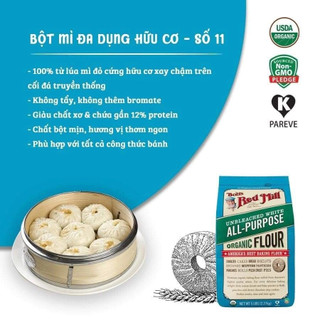 Bột Mì Đa Dụng Hữu Cơ Bob's Red Mill 2,27kg