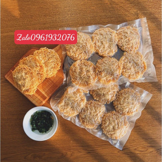 200g cơm cháy siêu chà bông gạo nếp 24k