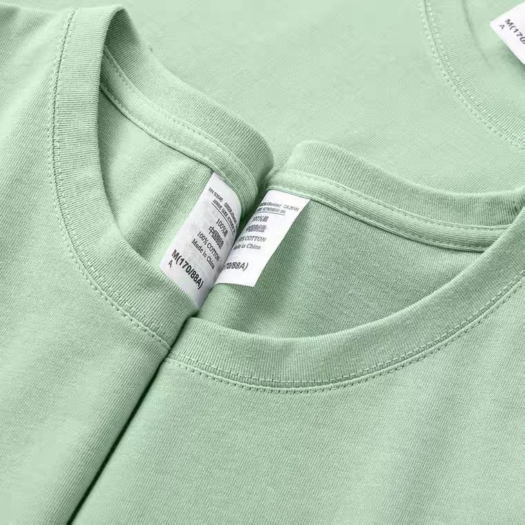 Áo phông áo thun unisex nam nữ màu xanh mint 100% cotton mềm mịn mùa hè siêu mát đủ size đủ màu đến 3XL